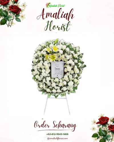 Krans Bunga Duka Cita pasirmulya